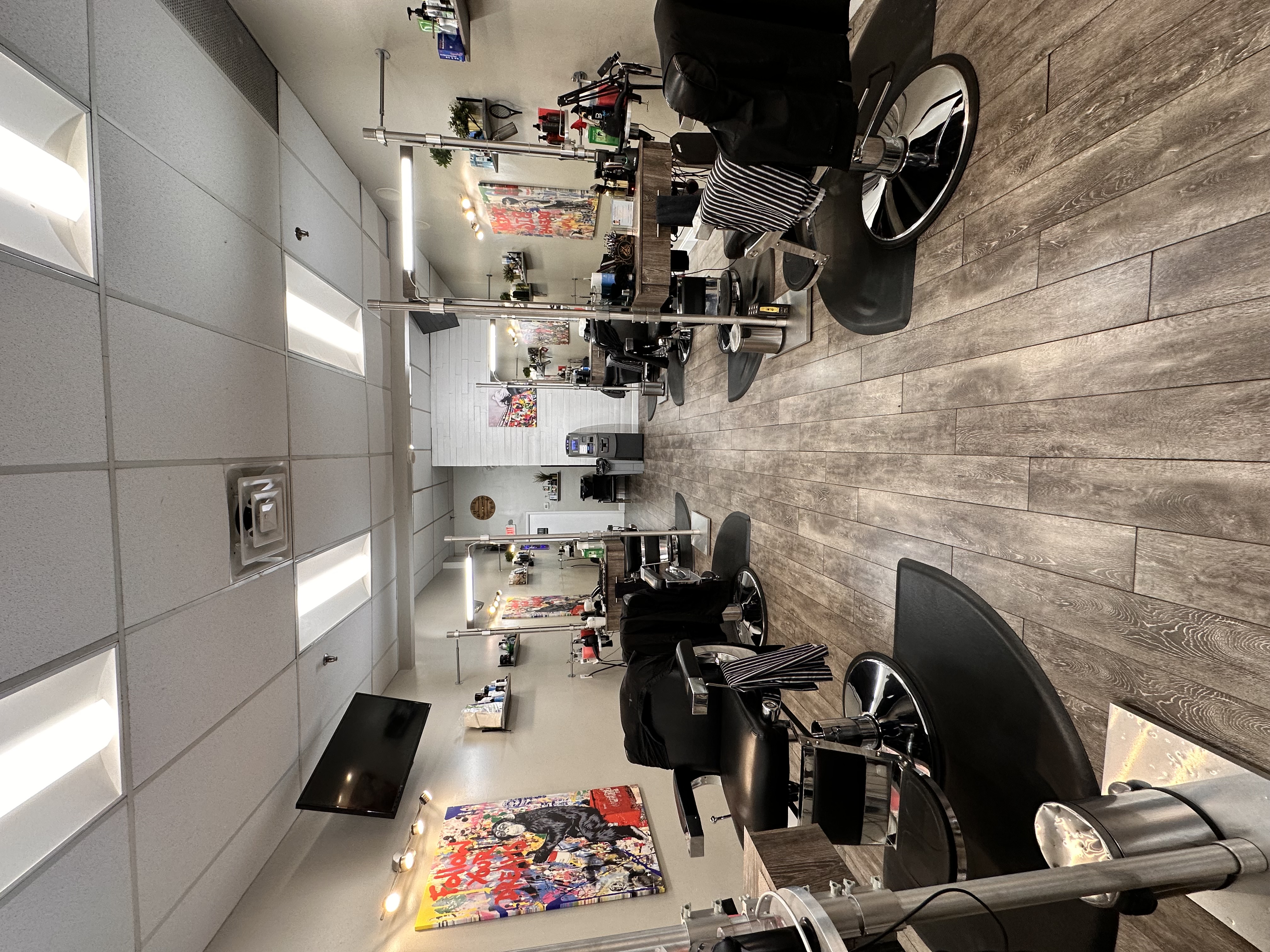Klippers III Barber Shop interior atmosphere